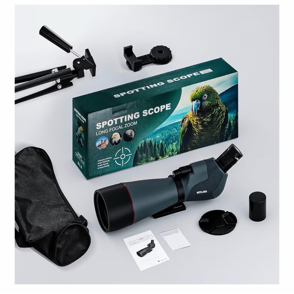 25-75x70 Spotting Scope - Spotter Scopes with Tripod Phone Adapter Waterproof - Picture 7 of 7